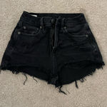 American Eagle Black Jean Shorts  Photo 0