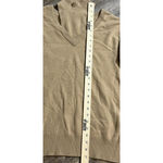 naadam Mock Cut Turtle Neck Old Money Designer 100% Cashmere Sweater Small Tan Photo 12