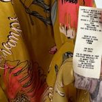 Free People  Silky Nights Oversized Button Down Shirt size XS Bohemian Hippie Photo 7