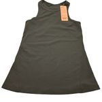 CRZ Yoga Butterluxe Womens Racerback High Neck Tank Top - Green - Small Photo 1