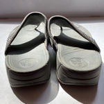 FitFlop  Lulu Rhinestone Thongs Flip Flops Gray Graphite Comfort Sandals Summer‎ Photo 1