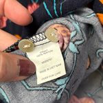 Anthropologie  Fig & Flower LARGE Navy Multicolor Floral Tunic Blouse Photo 7