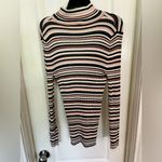 T Tahari  Ribbed Sweater with Stripes Photo 2