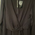 City Chic  Women's Trendy Synthesis Jumpsuit Black Size 20 wide leg Photo 13