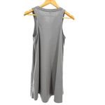 Z Supply  Gray Sleeveless Lace-Up Tank Dress‎ Pockets Casual Lounge Size Small Photo 5