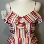 Parker 🆕  Isadora mini dress in Poolsode‎ Stripe size 4 BIN M Photo 1