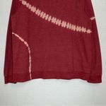 Sonoma  Red Tie Dye Crewneck Long Sleeves Sweatshirt Photo 4