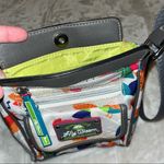 Lily bloom  Green Living crossbody gray purse with multicolored birds Photo 5