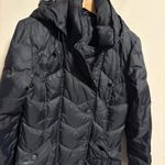 Max Mara Weekend Long Black Puffer Coat- Size 8 Photo 1