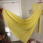 JC Penny JCPenney Yellow Maxi Dress with Lace Trim Photo 8