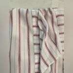 BCBGMAXAZRIA New  White Striped Maxi Skirt Photo 6
