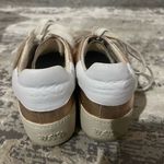 Ash  Rose Gold Leather Lace Up Platform Sneakers Size 39 EU Photo 3