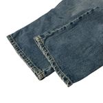 Hydraulic Vintage  1990s Y2K 9/10 Medium Wash Wide Leg Capris with Flap Pockets Photo 3