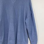 Aerie Blue Oversized Crewneck Sweater Photo 4