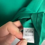 Zenana Outfitters green ruffled sleeve V-neck sleeveless blouse size XL N3 Photo 4