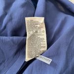 SUNCOO Paris Robe Corinne Midi Dress Royal Blue Embroidered Buttons Size T3 L Size L Photo 11