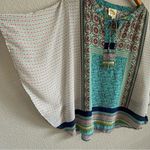 Fig & Flower‎ Boho Sheer Butterfly Sleeve Top Size PXL White Photo 1