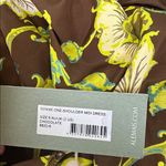 ALEMAIS WINNIE MIDI DRESS CHOCOLATE/FLORAL SIZE 2 NWT Green Photo 2