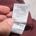 J. Crew Burgundy Red Velvet Back Button Sleeveless Shell Tank Top Sz 18 Photo 5