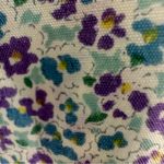 Batsheva Long Ruffle Prairie Ditsy Floral Maxi Dress Size 0 XS Blue Purple Photo 4