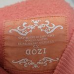 IZOD coral graphic logo sweatshirt size xs Photo 4
