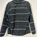 Jachs  Cabin Collection Black Women Fleece Pullover Sweater Size Large EUC Photo 6