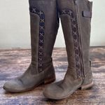 BORN Albi Tall Knee High Ridding Leather Boots size 7.5 38.5 Brown Photo 1