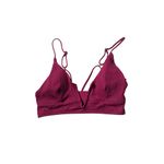 l*space L* Bikini Top Cabernet Size Medium New Siren Beach Influencer Photo 1