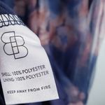 Baltic Born  Kamila Dark Blue Floral Tulle  Sleeveless Maxi Dress Photo 4