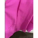 Anthropologie Sheer Paneled Light Weight Hot Pink Maxi Dress Size 0 Photo 15