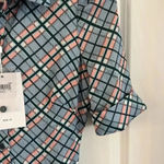 Gal Meets Glam 294  Collection Colette Plaid Button Down Maxi Dress Photo 8