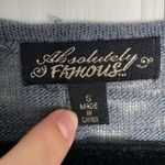 Absolutely Famous Gray 3/4 Sweater Photo 7