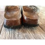 Betula Birkenstock Slip on Sandals size 7 Slides EUR 38 Shoes Strappy Blue Photo 6