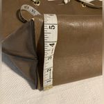 Calvin Klein Brown Taupe Tan Handbag Tote Magnetic Closure Shoulder Bag Photo 9
