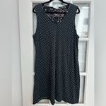 Charter Club  Intimates Black Polka Dot Floral Nightgown Sleep Dress Plus Size 2X Photo 6