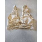 American Eagle Outfitters Aerie Bralette Cream Lace Size S Halter Photo 1