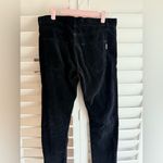 Saint Laurent YSL Black Corduroy Straight Skinny Pants Photo 3