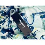 Lulus Sammi Light Blue Floral Print Ruffled Surplice Maxi Dress Size Large NEW Photo 8