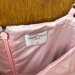 Miss Circle Junia Lace Corset Ruffle Hem Maxi Dress Asymmetrical Pink Medium Photo 13