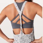 Lululemon - Twist & Toil Tank Tiger Space Dye Black White Nebula Training Running Photo 2