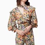 Elliatt Obscure Floral Print Jumpsuit in Multi Photo 1