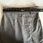 Prómesa PROMESA Pinstripe A-Line Mini Skirt Boutique Women’s size Small Gray NWT $48 Y2K Photo 1
