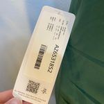 Azazie Leo Bridesmaid Dress Dark Green Formal Gown Ruched Slit Prom Award A6 NWT Photo 11