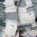 Madewell NEW  Lucie Elbow-Sleeve Smocked Mini Dress in Lebaum‎ Plaid, XS Photo 9