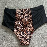 SheIn  Leopard Print High-Waisted Bikini Bottoms Photo 2