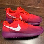 Nike  Roshe Purple pink ombré running shoes Photo 0