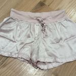 Pj Harlow  Pink Satin Shorts Photo 0