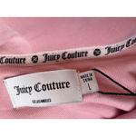 Juicy Couture  NWT Big Bling Velour Hoodie Jacket Large Sweatshirt Pink Y2K 90s Photo 8