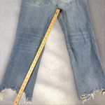 We The Free  People Jeans Womens 31 Maggie Straight Mid Rise Crop Distressed Photo 4