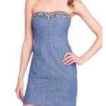 Free People  Denim Stud Dress Photo 1